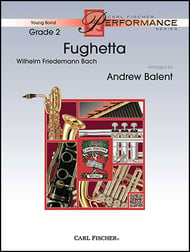 Fughetta Concert Band sheet music cover Thumbnail